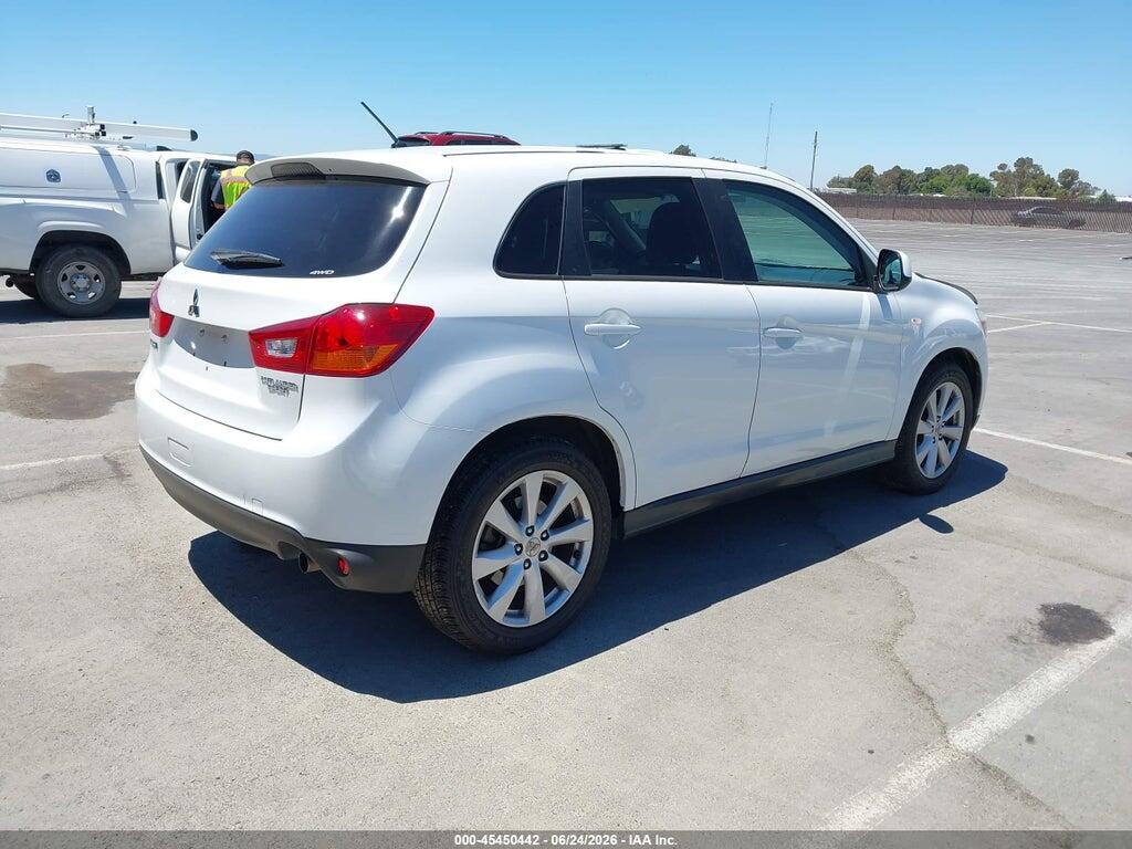 4A4AR3AU3FE040879 2015 MITSUBISHI OUTLANDER SPORT photo no. 4