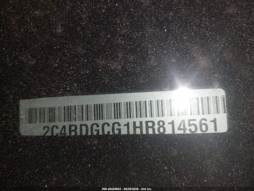 2C4RDGCG1HR814561 2017 DODGE GRAND CARAVAN photo no. 9