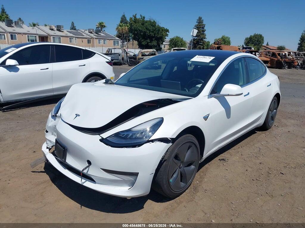 5YJ3E1EA1JF011873 2018 TESLA MODEL 3 photo no. 2