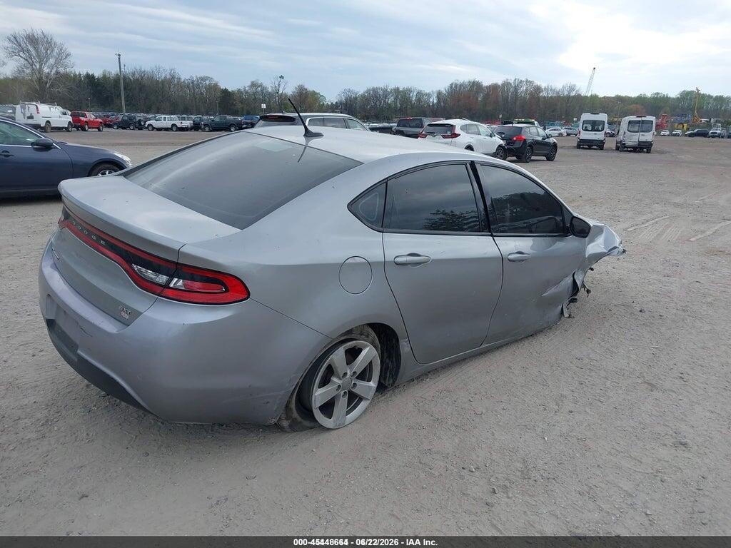 1C3CDFBB3FD420425 2015 DODGE DART photo no. 4