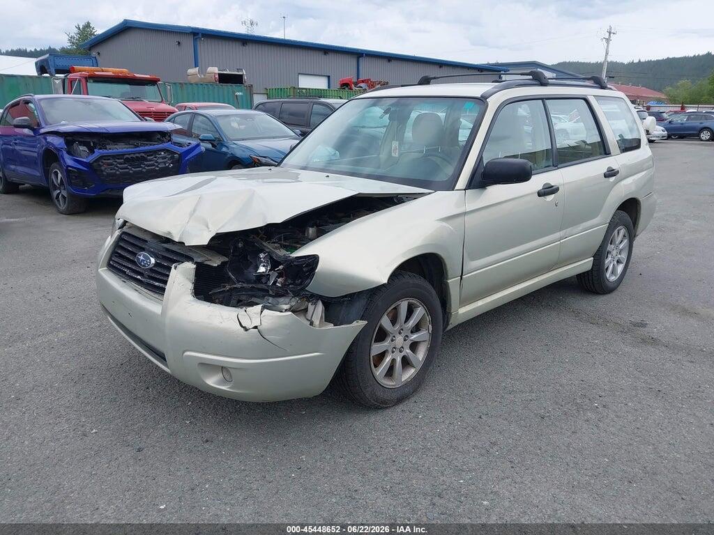 JF1SG63686H752634 2006 SUBARU FORESTER photo no. 2