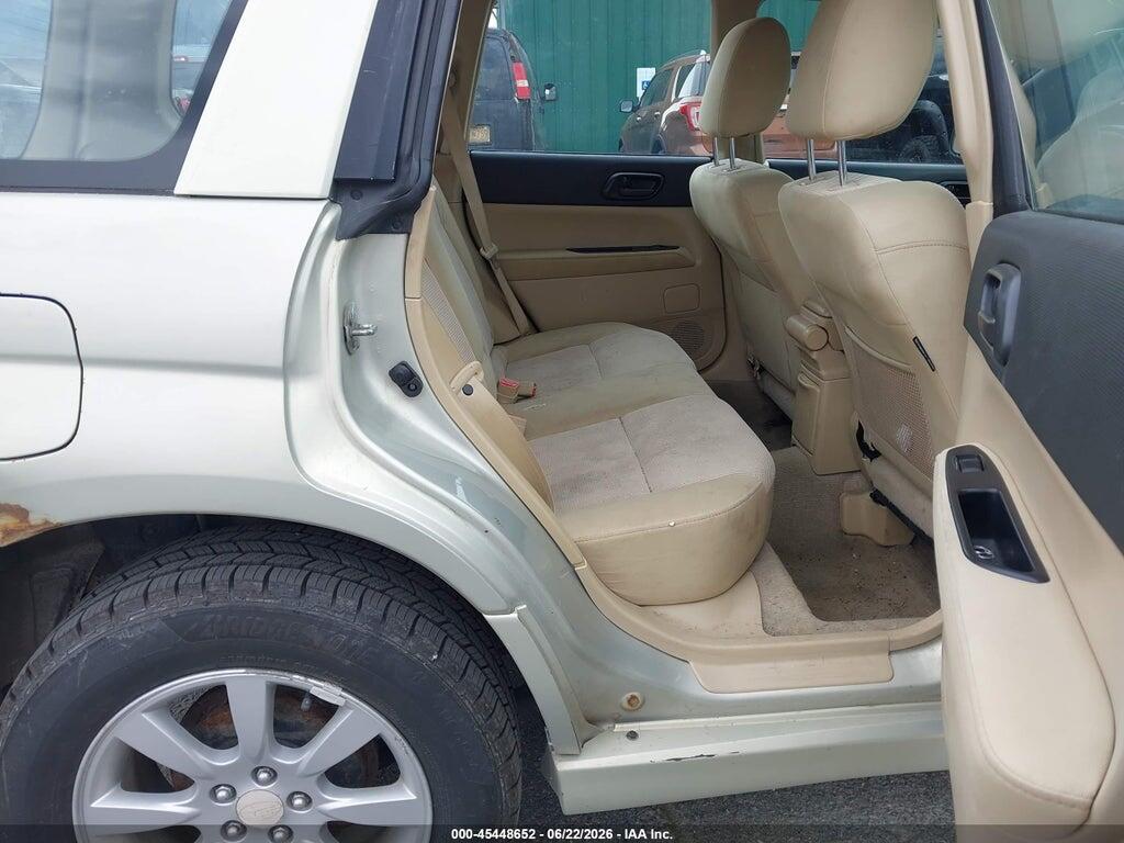 JF1SG63686H752634 2006 SUBARU FORESTER photo no. 8