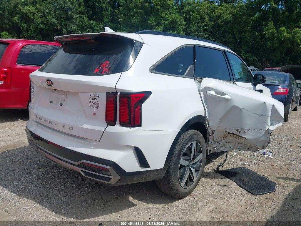 5XYRL4LC1MG011763 2021 KIA SORENTO photo no. 4