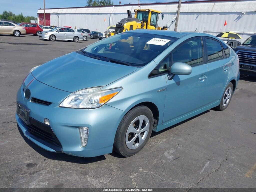 JTDKN3DU7F1892520 2015 TOYOTA PRIUS photo no. 2