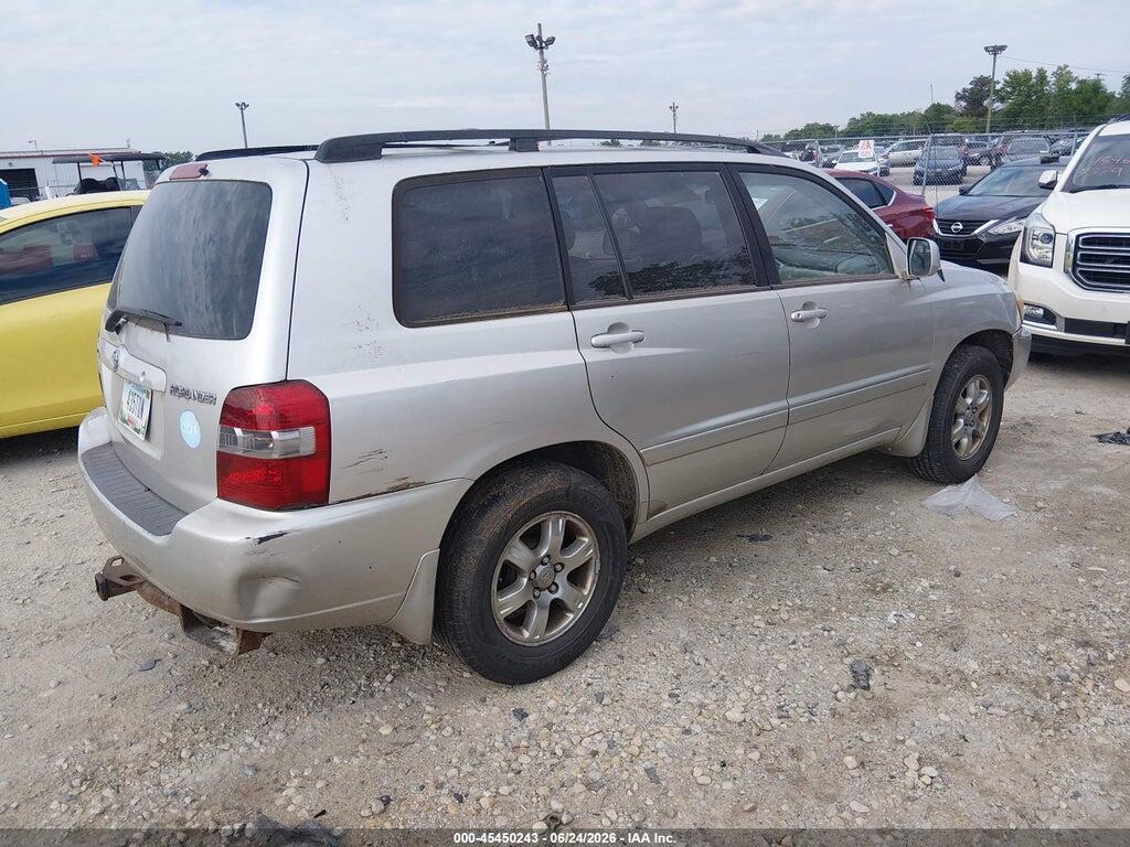 JTEEP21A950129751 2005 TOYOTA HIGHLANDER photo no. 4