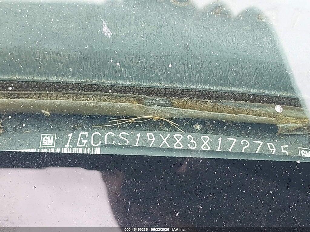 1GCCS19X838172795 2003 CHEVROLET S-10 photo no. 9