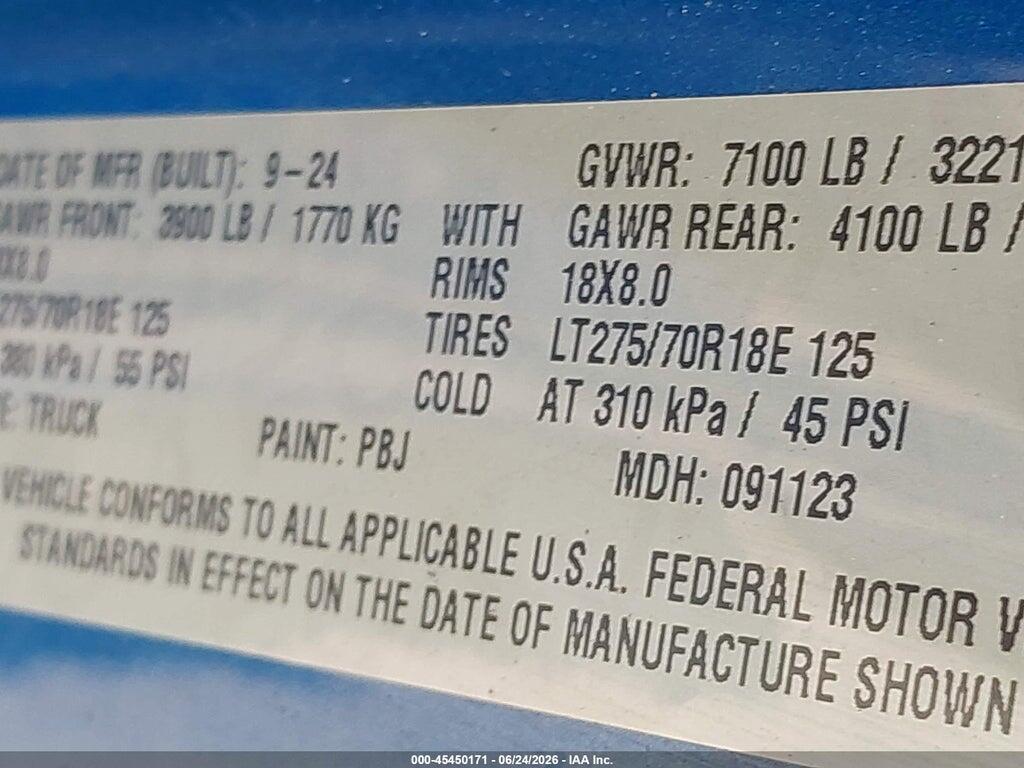 1C6SRFGP1SN604643 2025 RAM 1500 photo no. 9