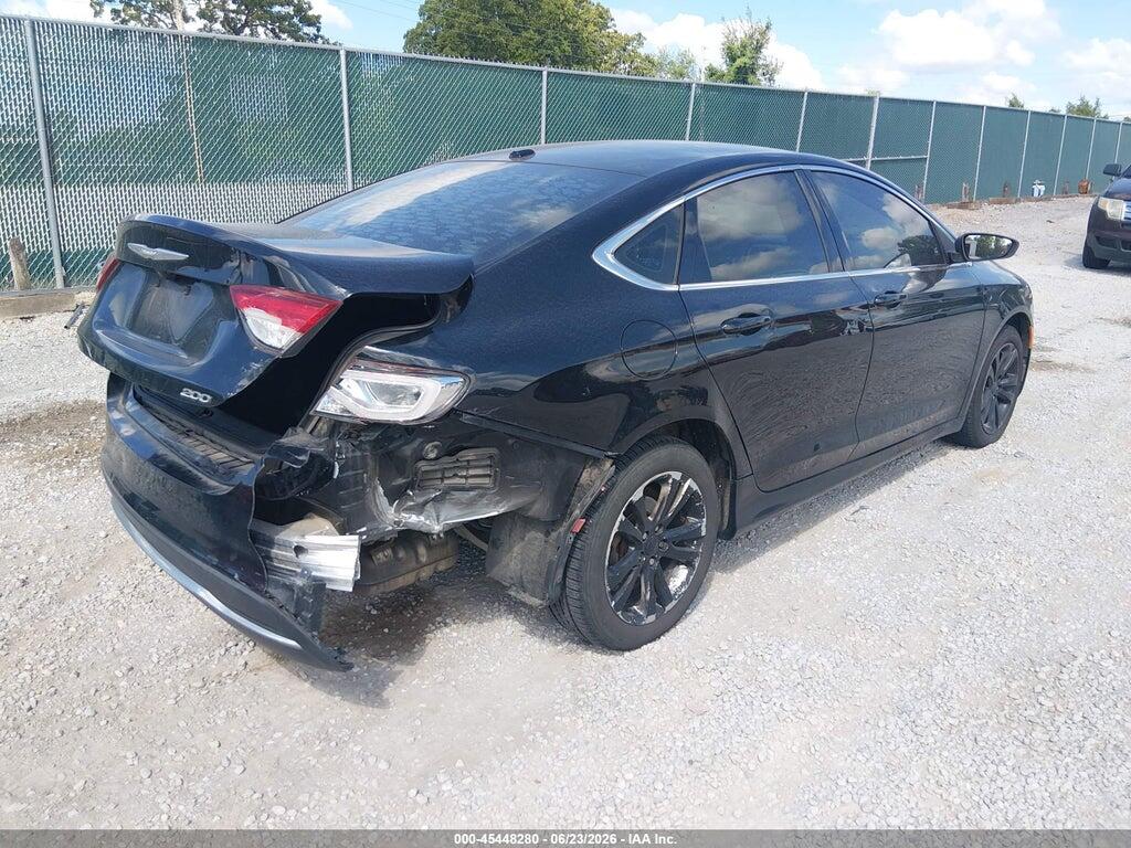 1C3CCCAB7FN538717 2015 CHRYSLER 200 photo no. 4