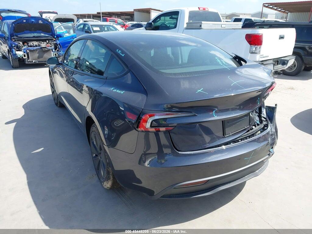 5YJ3E1EA6TF154661 2026 TESLA MODEL 3 photo no. 3