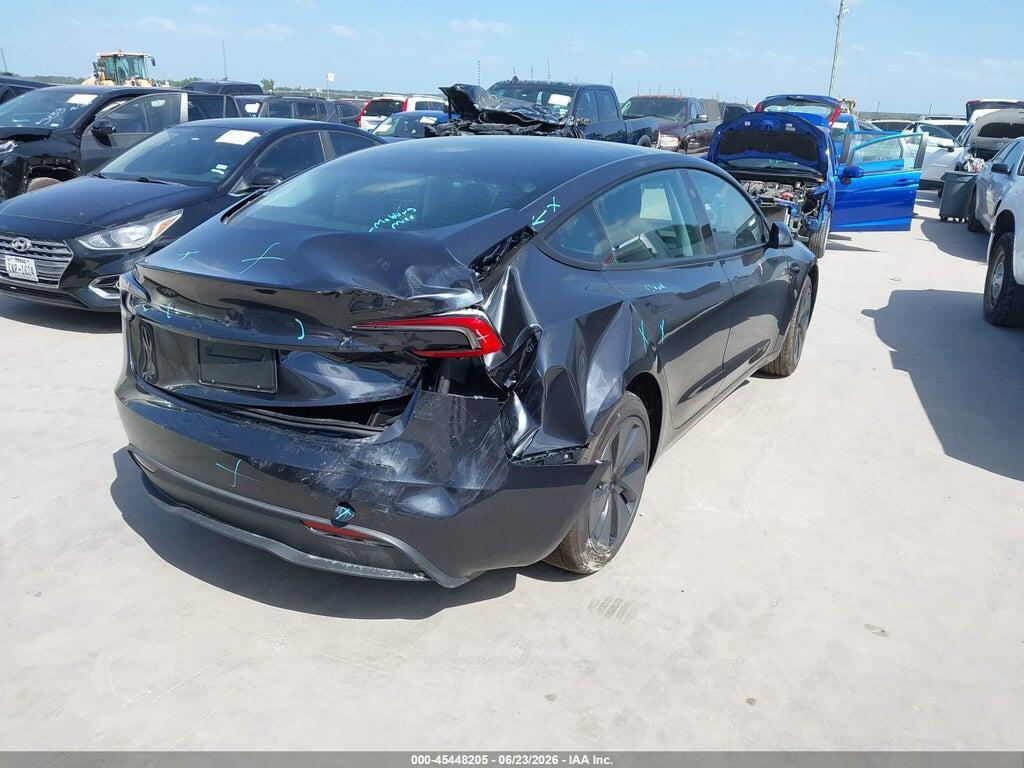 5YJ3E1EA6TF154661 2026 TESLA MODEL 3 photo no. 4