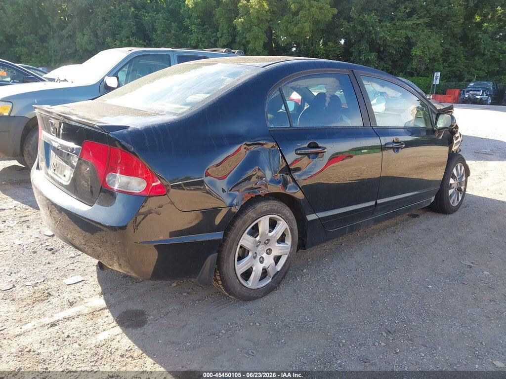 19XFA16519E000271 2009 HONDA CIVIC photo no. 4