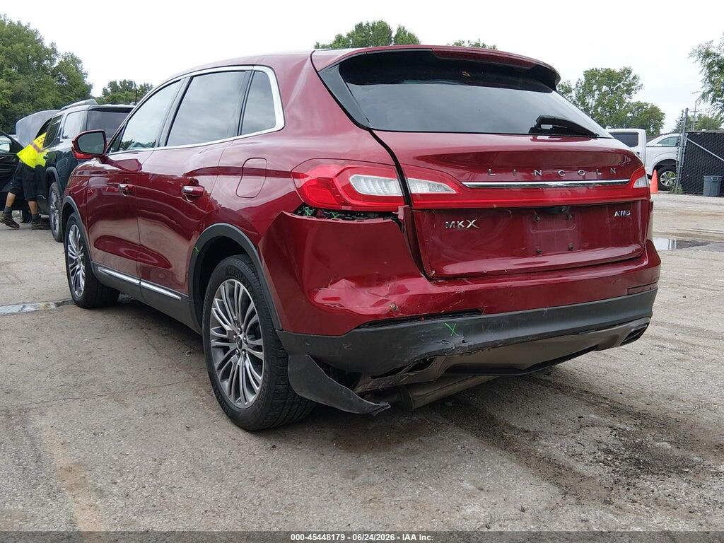 2LMTJ8LR1GBL58462 2016 LINCOLN MKX photo no. 3
