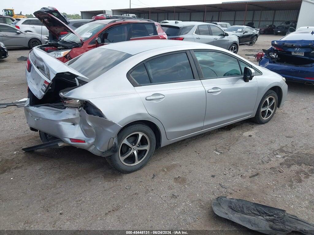 19XFB2F70FE093185 2015 HONDA CIVIC photo no. 4