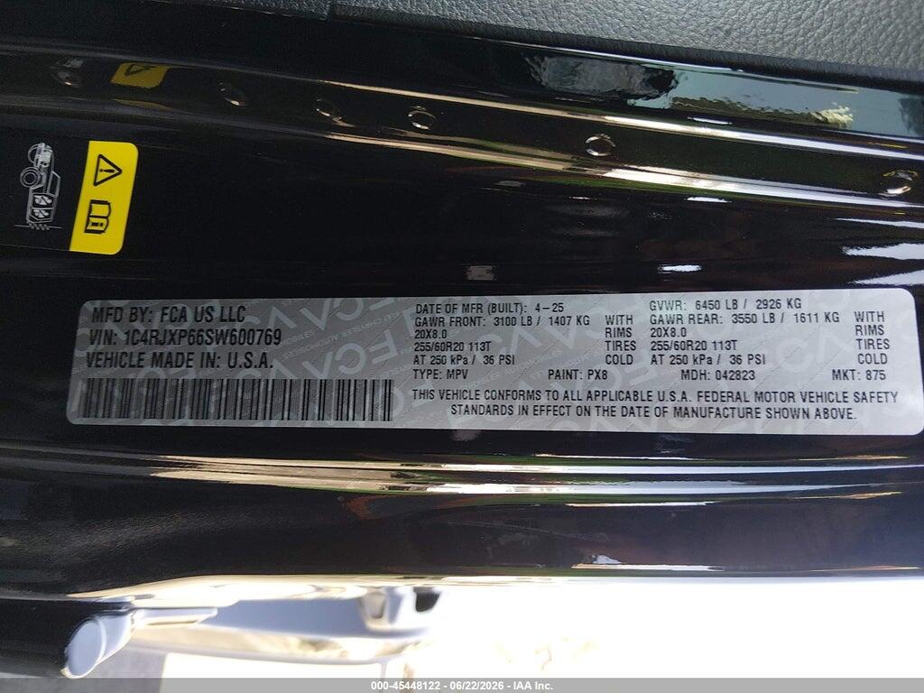 1C4RJXP66SW600769 2025 JEEP WRANGLER 4XE photo no. 9