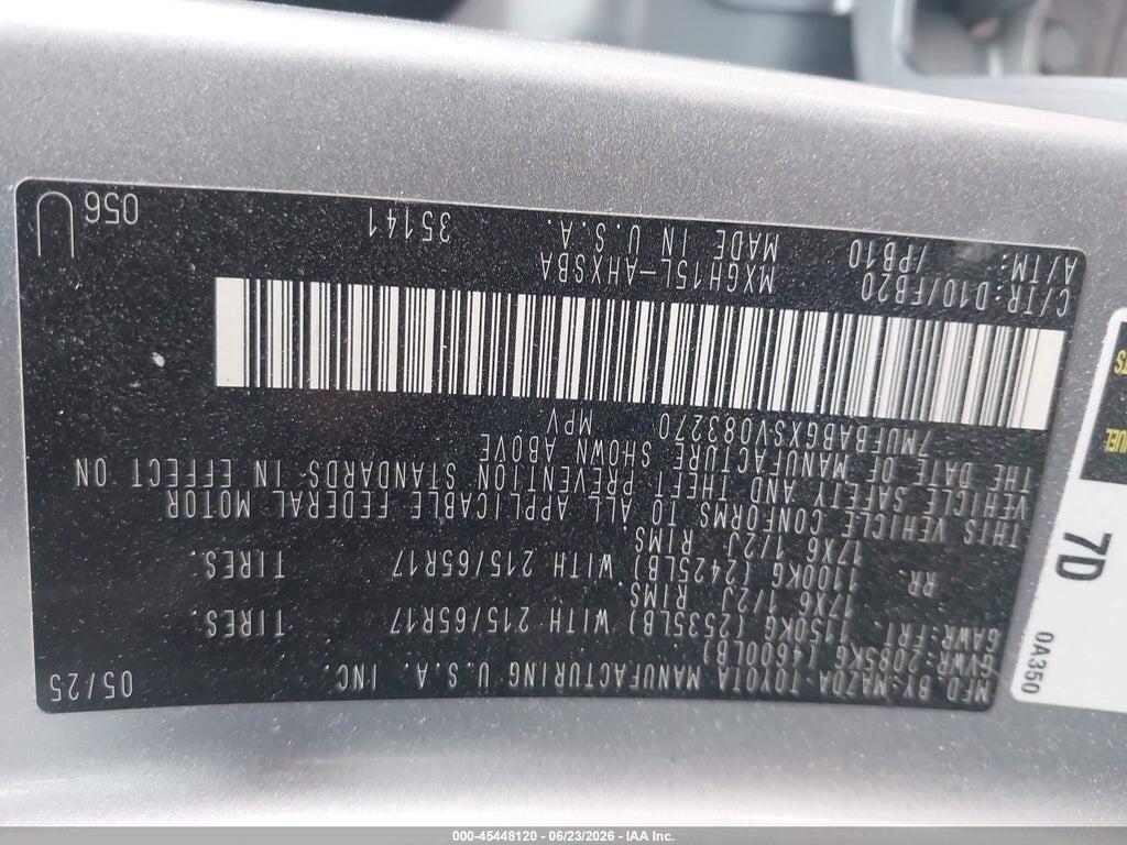 7MUFBABGXSV083270 2025 TOYOTA COROLLA CROSS HYBRID photo no. 9