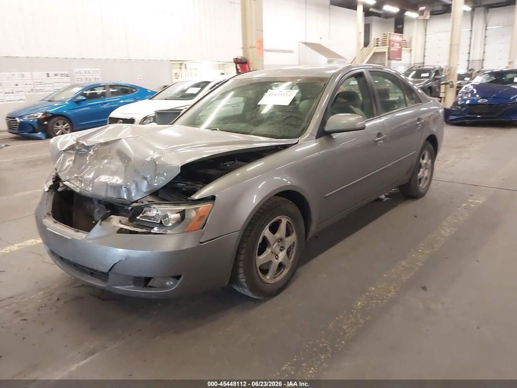 5NPEU46F06H150540 2006 HYUNDAI SONATA photo no. 2