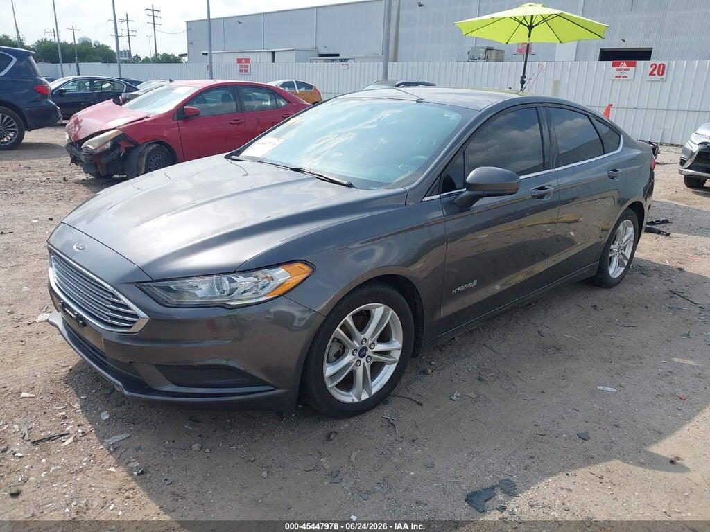 3FA6P0LU7JR173462 2018 FORD FUSION HYBRID photo no. 2