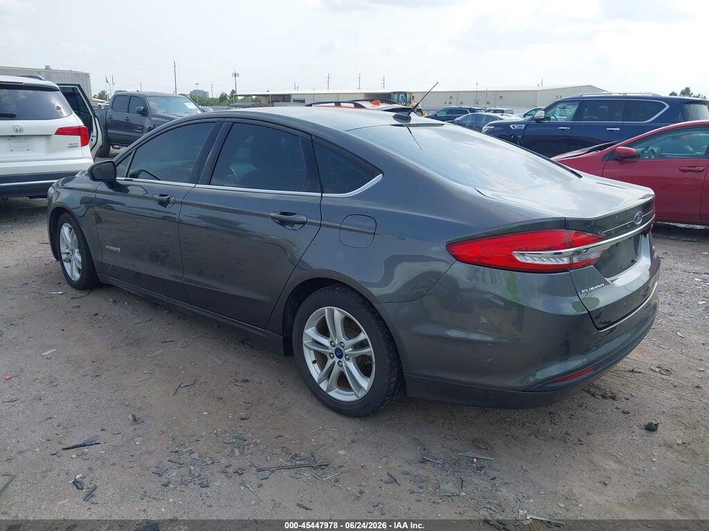 3FA6P0LU7JR173462 2018 FORD FUSION HYBRID photo no. 3
