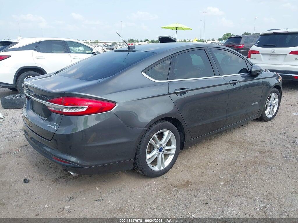 3FA6P0LU7JR173462 2018 FORD FUSION HYBRID photo no. 4