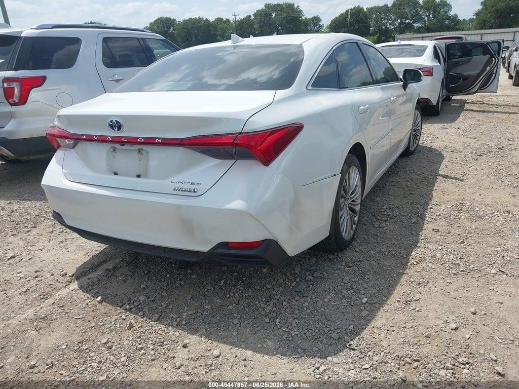 4T1B21FB3KU004746 2019 TOYOTA AVALON HYBRID photo no. 4