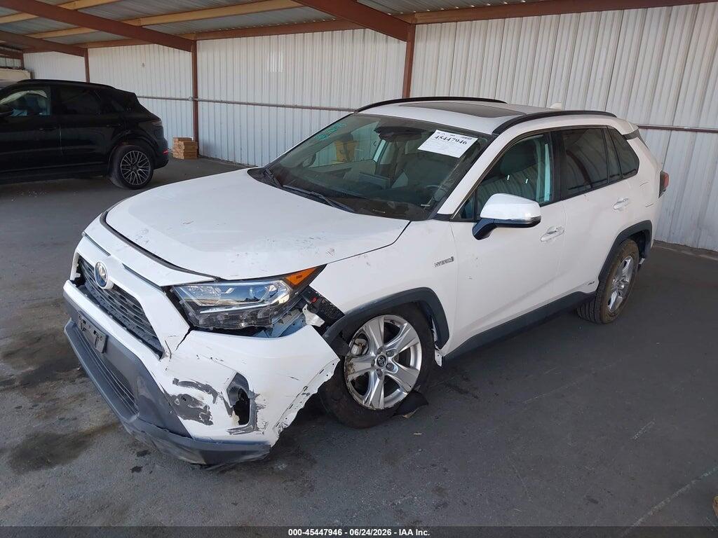 4T3R6RFV4LU002122 2020 TOYOTA RAV4 HYBRID photo no. 2
