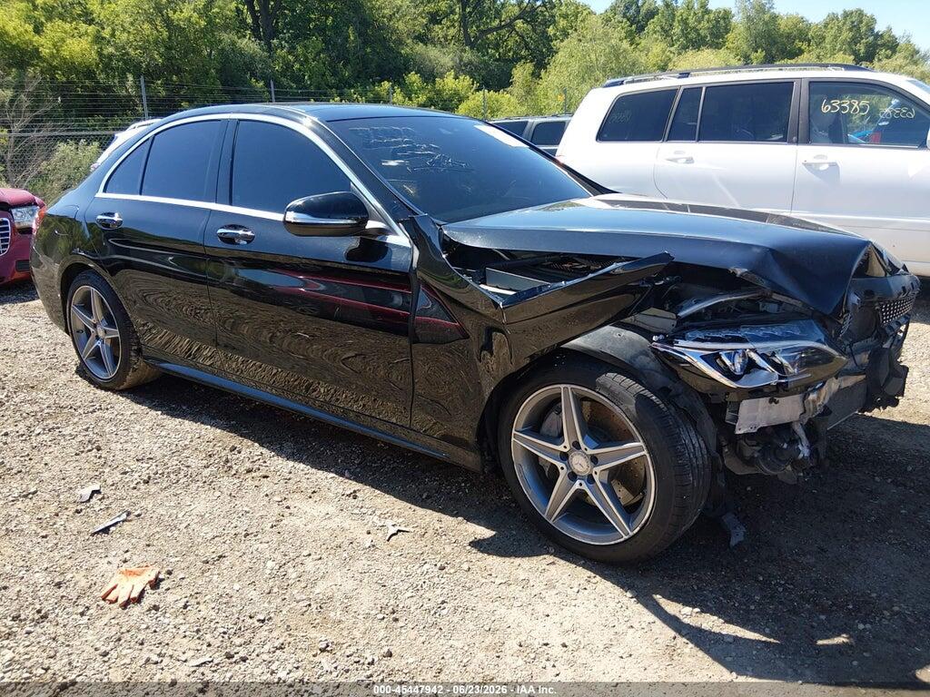 55SWF6GB2FU011674 2015 MERCEDES-BENZ C 400 photo no. 1