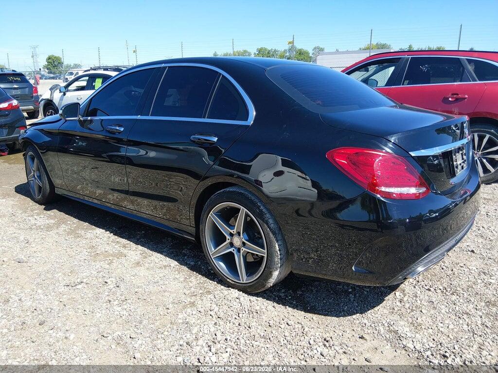 55SWF6GB2FU011674 2015 MERCEDES-BENZ C 400 photo no. 3