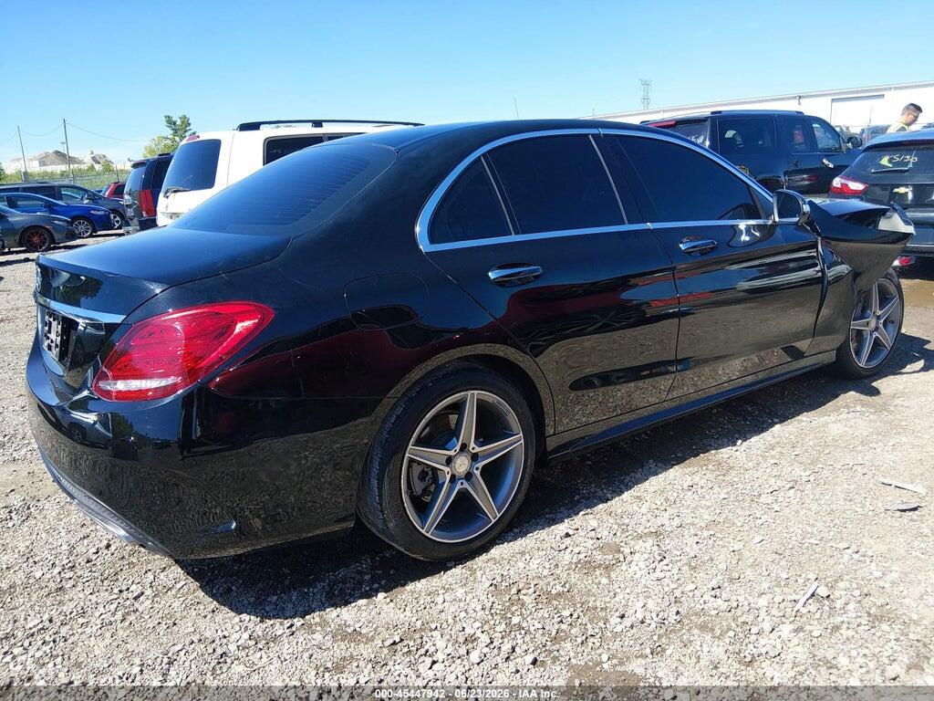 55SWF6GB2FU011674 2015 MERCEDES-BENZ C 400 photo no. 4
