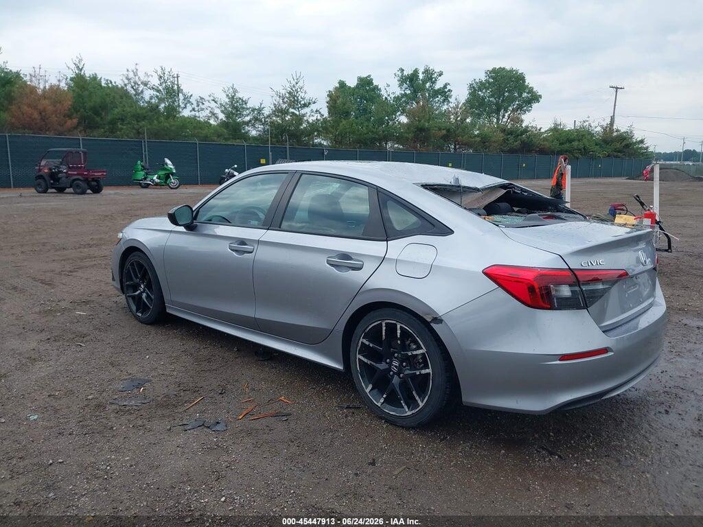 2HGFE2F58NH527475 2022 HONDA CIVIC photo no. 3