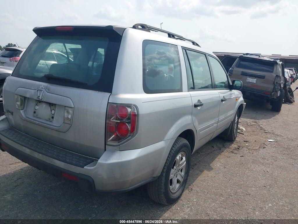 5FNYF28147B036148 2007 HONDA PILOT photo no. 4