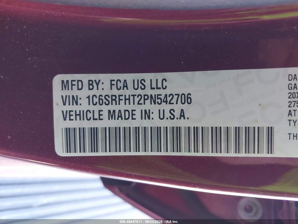 1C6SRFHT2PN542706 2023 RAM 1500 photo no. 9