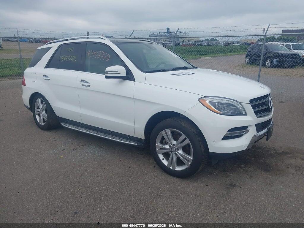 4JGDA5HB8EA364830 2014 MERCEDES-BENZ ML 350 photo no. 1