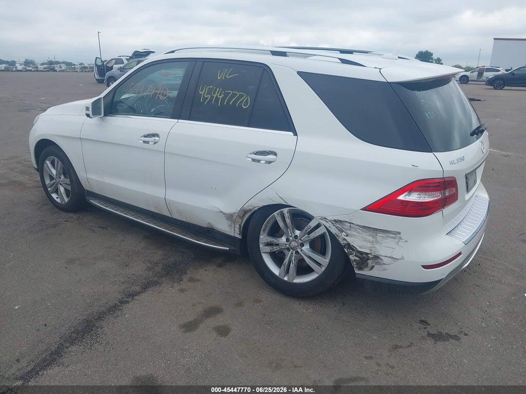 4JGDA5HB8EA364830 2014 MERCEDES-BENZ ML 350 photo no. 3