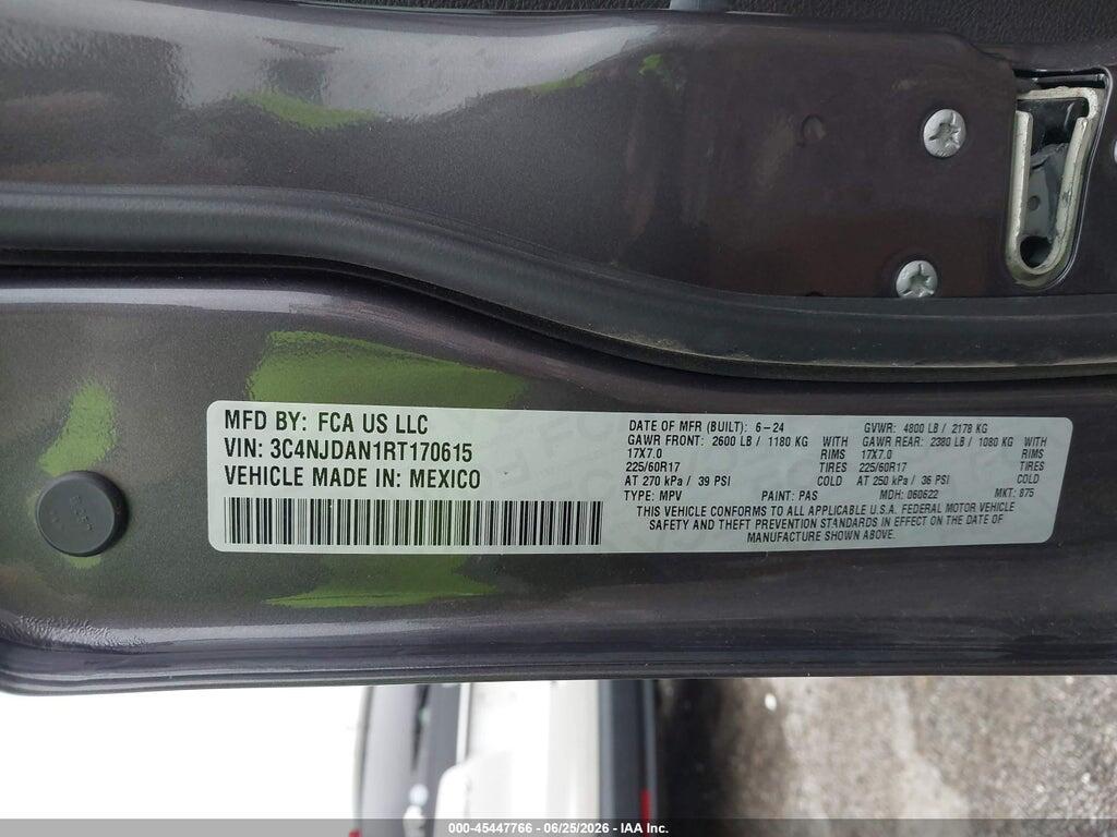 3C4NJDAN1RT170615 2024 JEEP COMPASS photo no. 9