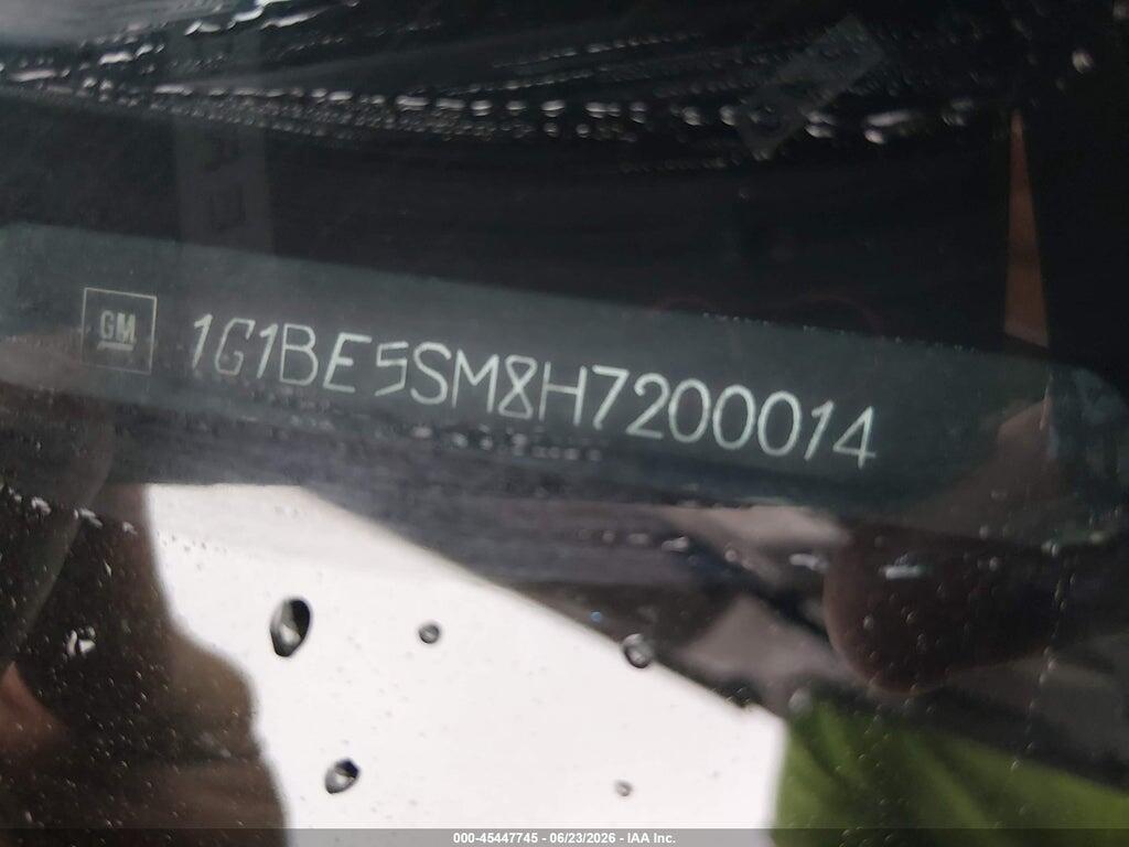 1G1BE5SM8H7200014 2017 CHEVROLET CRUZE photo no. 9