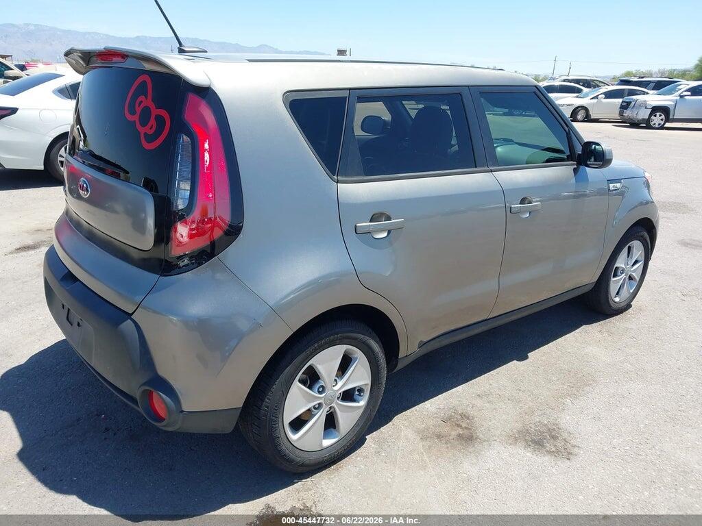 KNDJN2A24F7156138 2015 KIA SOUL photo no. 4