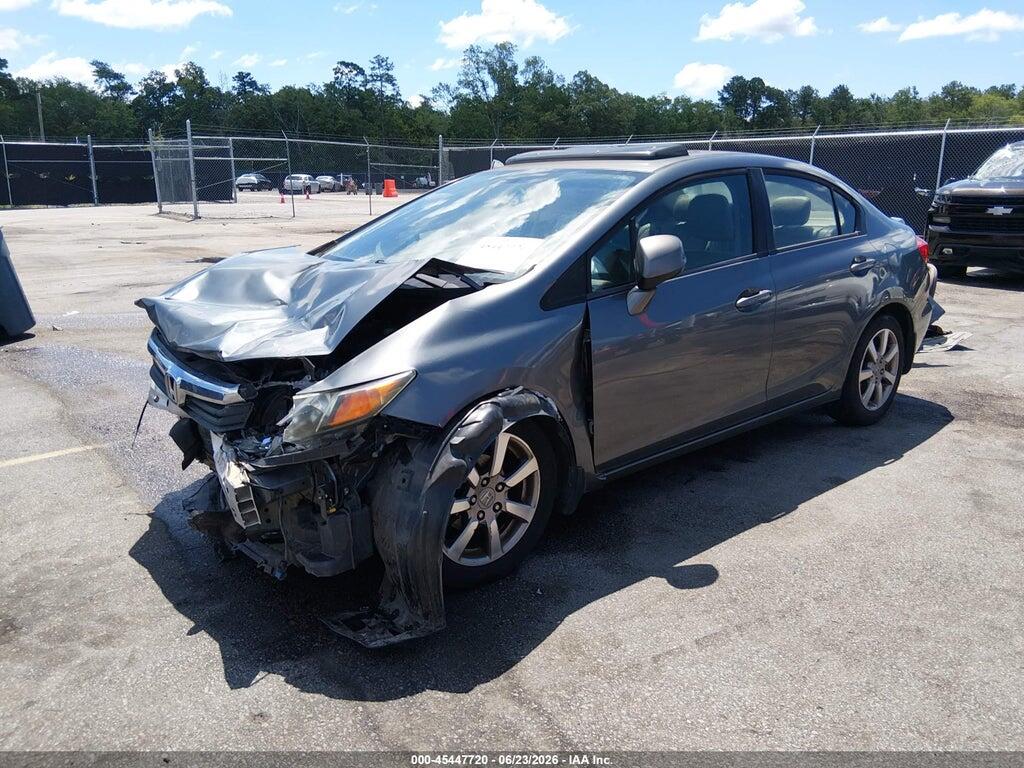 19XFB2F97CE000661 2012 HONDA CIVIC photo no. 2