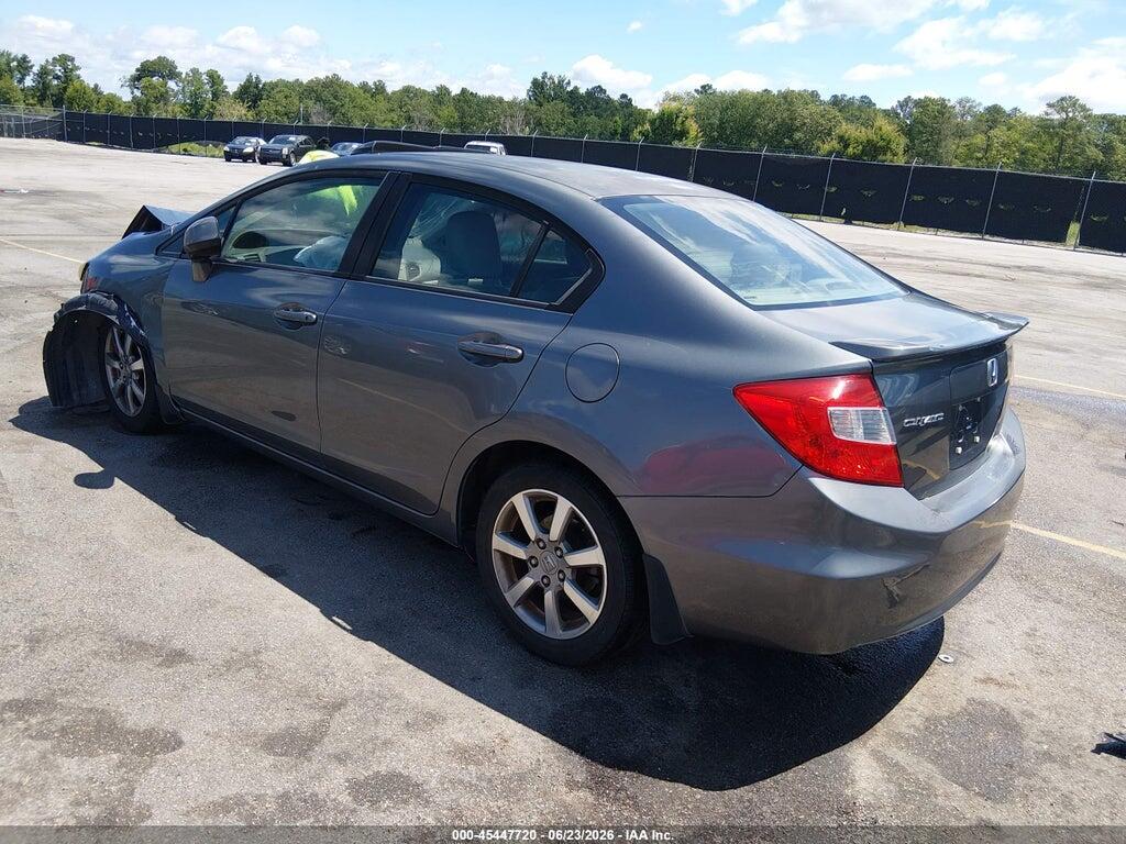 19XFB2F97CE000661 2012 HONDA CIVIC photo no. 3