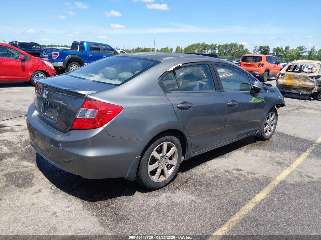 19XFB2F97CE000661 2012 HONDA CIVIC photo no. 4