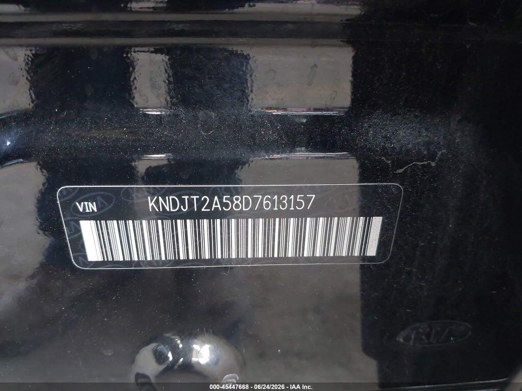 KNDJT2A58D7613157 2013 KIA SOUL photo no. 9