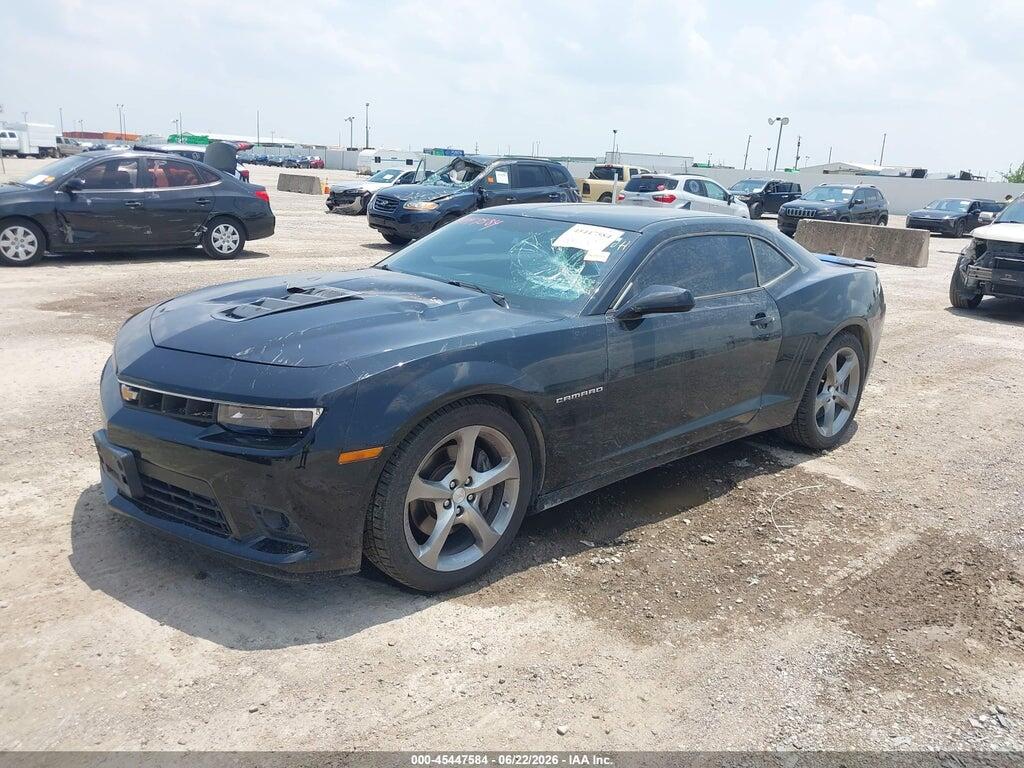 2G1FS1EW9E9221285 2014 CHEVROLET CAMARO photo no. 2