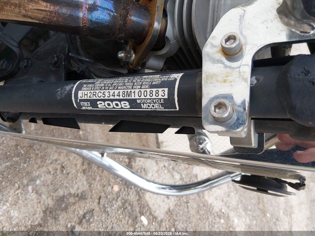 JH2RC53448M100883 2008 HONDA VT750 photo no. 10