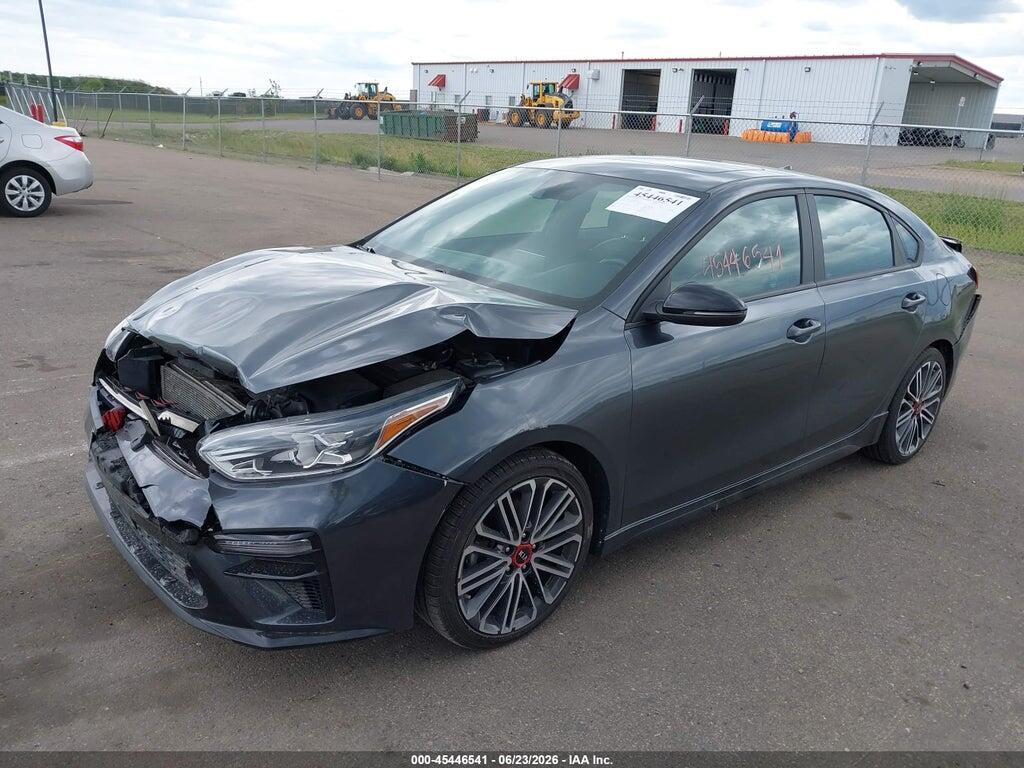 3KPF44AC8ME290533 2021 KIA FORTE photo no. 2