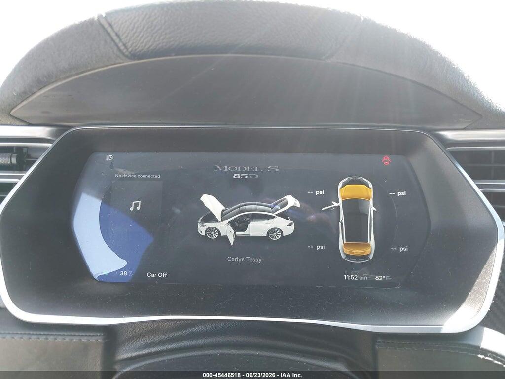 5YJSA1H2XFF085196 2015 TESLA MODEL S photo no. 7