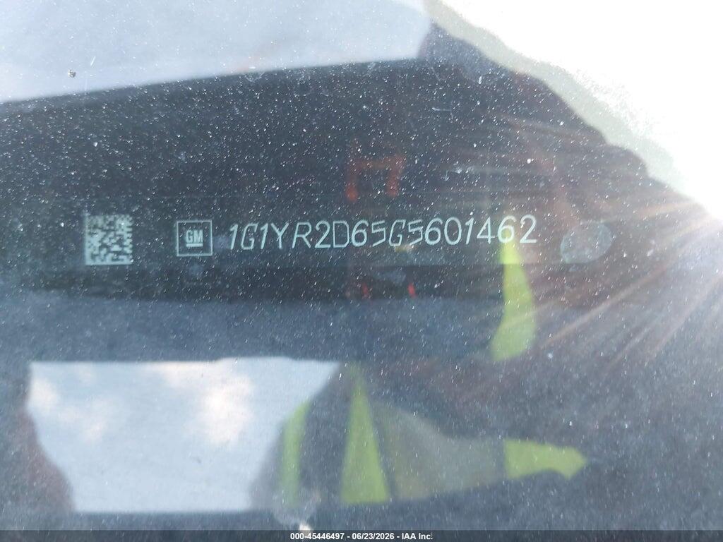 1G1YR2D65G5601462 2016 CHEVROLET CORVETTE photo no. 9
