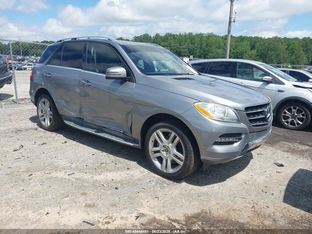 4JGDA5JB8FA593648 2015 MERCEDES-BENZ ML 350 photo no. 1