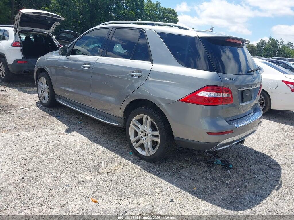 4JGDA5JB8FA593648 2015 MERCEDES-BENZ ML 350 photo no. 3