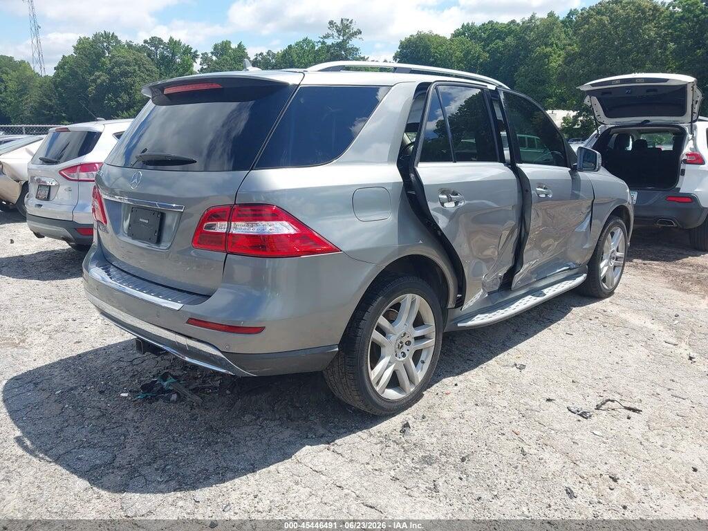 4JGDA5JB8FA593648 2015 MERCEDES-BENZ ML 350 photo no. 4