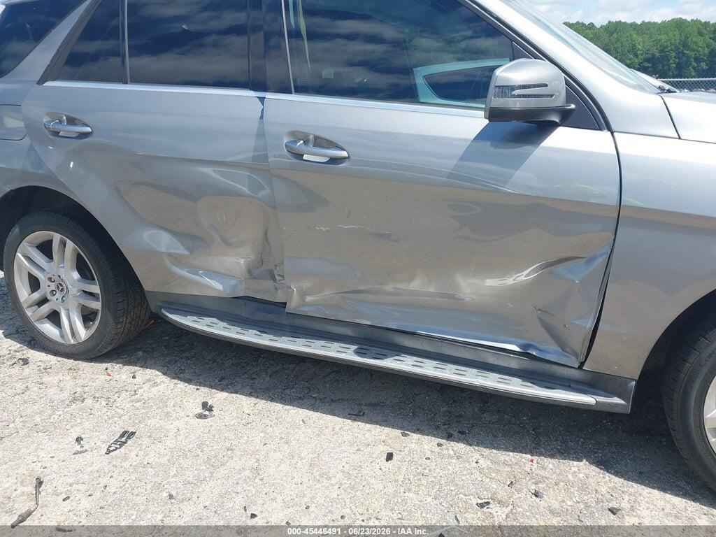 4JGDA5JB8FA593648 2015 MERCEDES-BENZ ML 350 photo no. 6