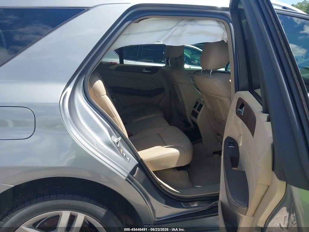 4JGDA5JB8FA593648 2015 MERCEDES-BENZ ML 350 photo no. 8